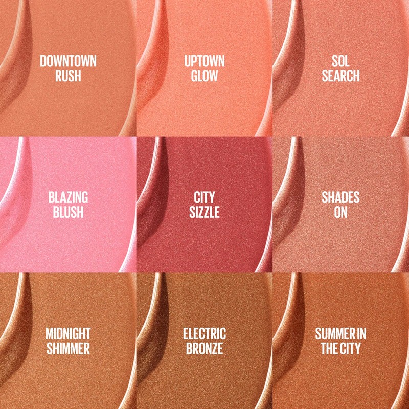 Maybelline New York, SUNKISSER, Multi-Purpose Illuminating Liquid Blush, Blush, Highlighter