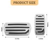 TNAIYH 2PCS Non-Slip Car Pedal Covers, Automatic Vehicle Gas and