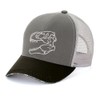 [COLORATA] Colorata Mesh Cap, multicolor (gray / black), Free size