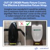JaniWrap | Out of Order Urinal & Toilet Covers with