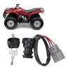 ATV Ignition Key Switch 3 Wire Stable Performance Ignition Starter