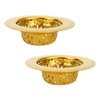 Snailhouse Bathroom Sink Strainers, 2 Pack 2.17 Inches Stainless Steel