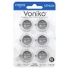 Voniko CR2032 3V Lithium Batteries 6 Pack for Child Safety,