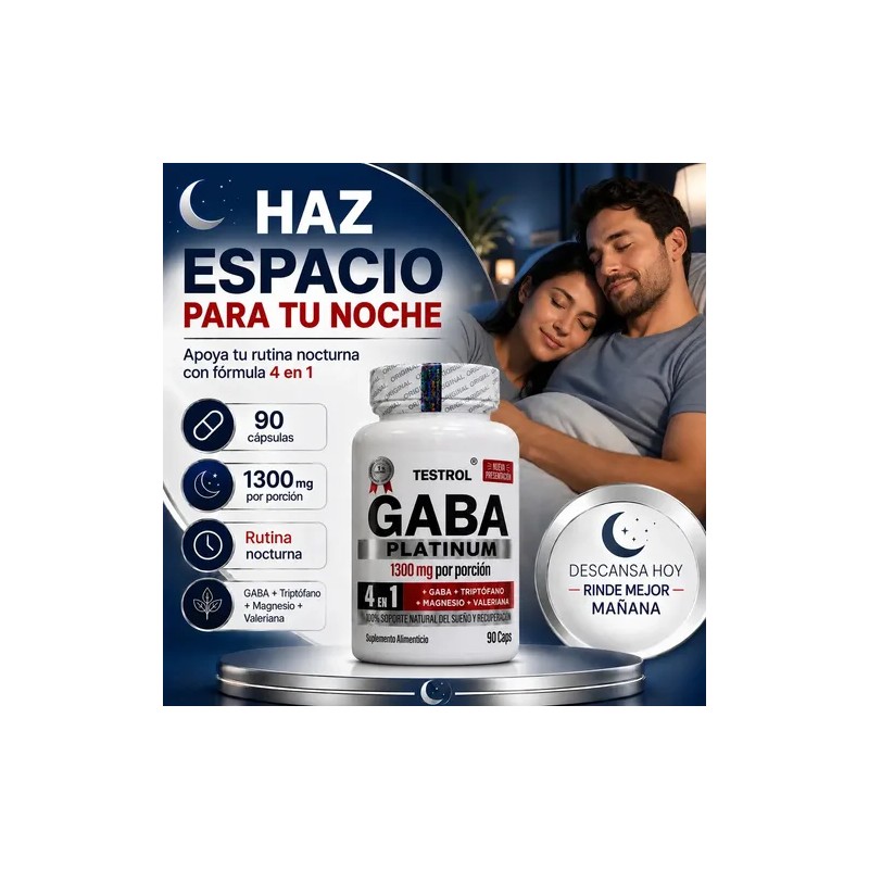 GABA Platinum 4 en 1 | Fórmula Sinérgica GABA con