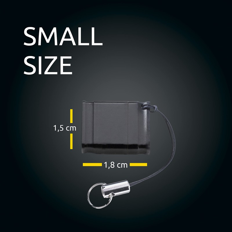 Intenso Micro Line USB Memory Stick, Black