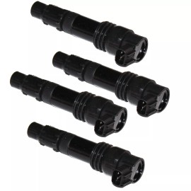 Caltric 4-Pack Ignition Coil for Suzuki GSXR750 GSX R750 GSX-R750 2002 2003 2004 2005