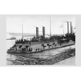 USS Cairo Ironclad Gunboat PHOTO Civil War US Navy Ship Sunk on the Mississippi