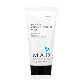M.A.D SKINCARE ACNE: Spot On Zinc and Sulfur Mask - 60g