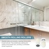 sourcing map 25mm Shower Door Rollers, Sliding Shower Doors Runners