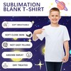 OKBA 5 PCS Sublimation t Shirts Blanks Polyester Shirts Short