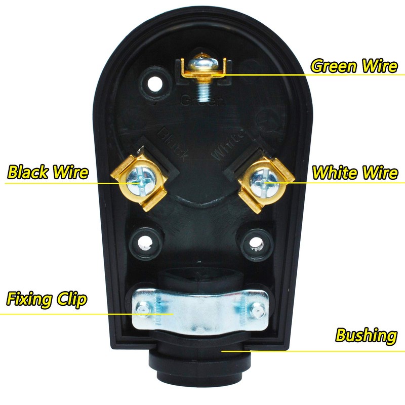 30 Amp RV Plug Set, Male & Female 30A/125V Replacement