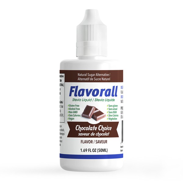 Flavorall Stevia Liquid Chocolate Choice 50mL