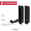 Gedotec Panama Modern Coat Hook Folding Coat Hook for Wood