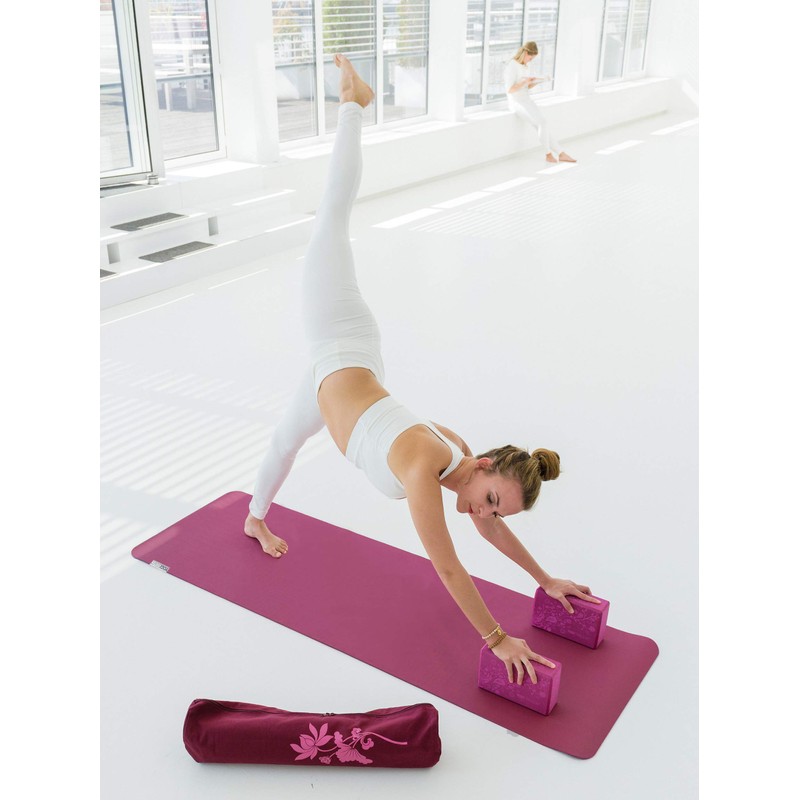 Yogistar Om Yoga Bag bordeaux