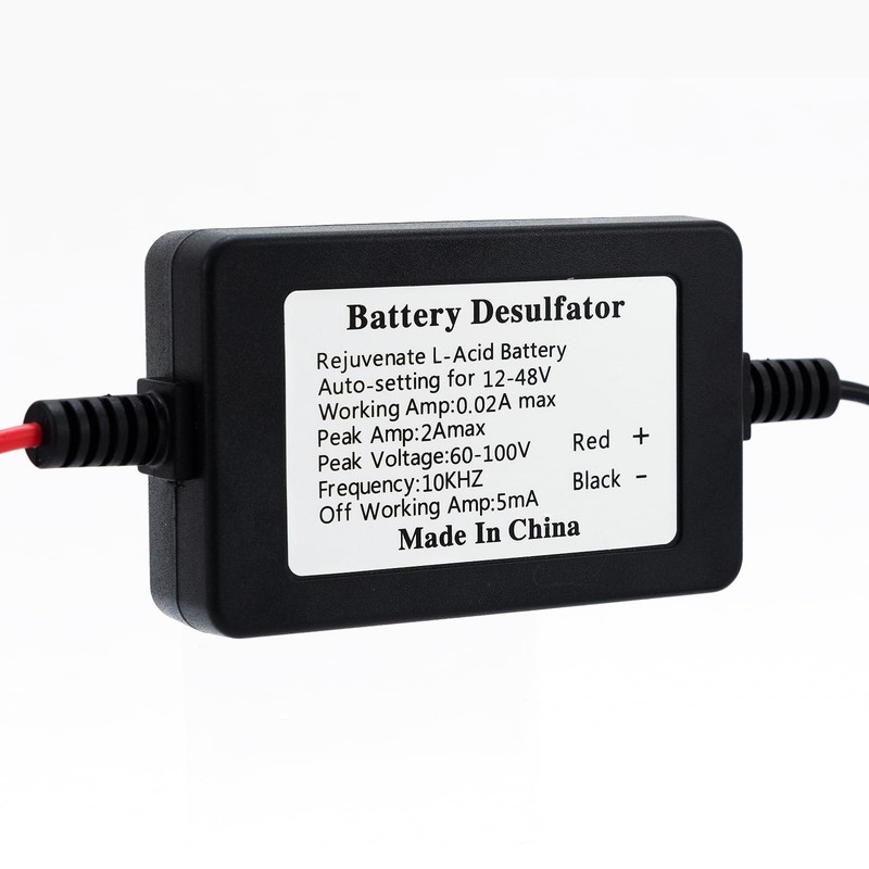 12V,24V,36V,48V Battery Desulfator, Automatic Plus Repair Reconditioner Extend Battery Life