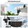 ESCANU Security Cameras Wirelss Outdoor Solar Powered for Home Security,360