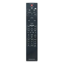 RRMCGA331AWSA Replacement WINFLIKE Infrared Remote Control Suit for Sharp HT-SB602 HTSB602 Soundbar Home Theater GA331AWSA
