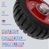USCaster Rolling Gate Wheel,Sliding Gate Casters for Chain Link Gates