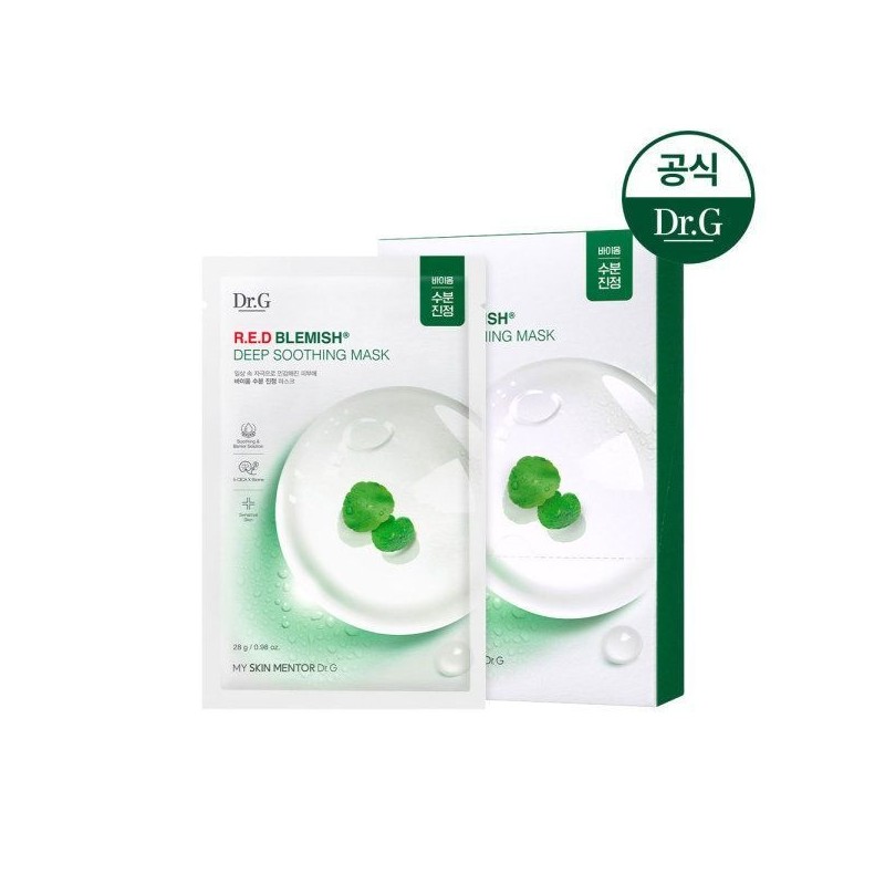 Dr.G Miracle House Dr.G Red Blemish Deep Soothing Mask 10
