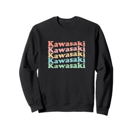Vintage 70's Japan Hippie City - Retro Kawasaki Sweatshirt