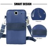 Pequeñas bolsas cruzadas para mujer, bolsa universal para teléfono celular,