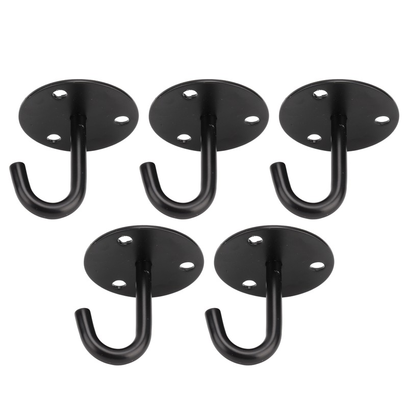 5Pcs Heavy Duty Fixed Pad Eye Plate Thickened Black 304