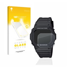 upscreen Anti-Glare Protective Glass for Casio G-Shock GW-M5610-1ER Matte Glass Film [Matte, 9H Armoured Protection, Anti-Fingerprint]
