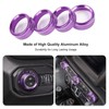 AuTK Aluminum Alloy Interior Upgrade Kit for 2018-2025 Jeep Wrangler