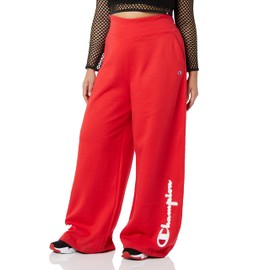 Champion Unisex adult Making the Cut Season 3 Episode 2 Champion Collab Winning Look Rafael's Reverse Weave Puddle Sweatpants, Red, Small US