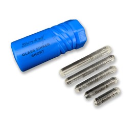 Sbirolino Tremarella Glass Weights Bombarden Glass Weight for Trout Fishing, Trout Fishing Weight, Glass Weight for Trout (Short 5)