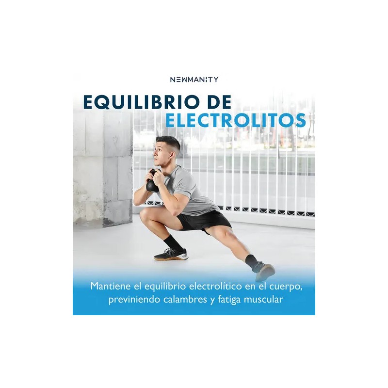 Magnesio Citrato Newmanity Cápsulas Energía Bienestar