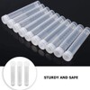 Plastic Test Tube 10ml Freezing Tube with Lid Vertical Screw