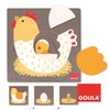 Jumbo Goula 3 Levels Chicken Wooden Puzzle