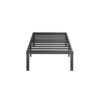 Furnitui 16 Inch High Metal Twin XL Bed Frames, Platform