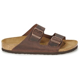 Birkenstock Unisex Arizona Sandal,Habana Oiled Leather,41 M EU