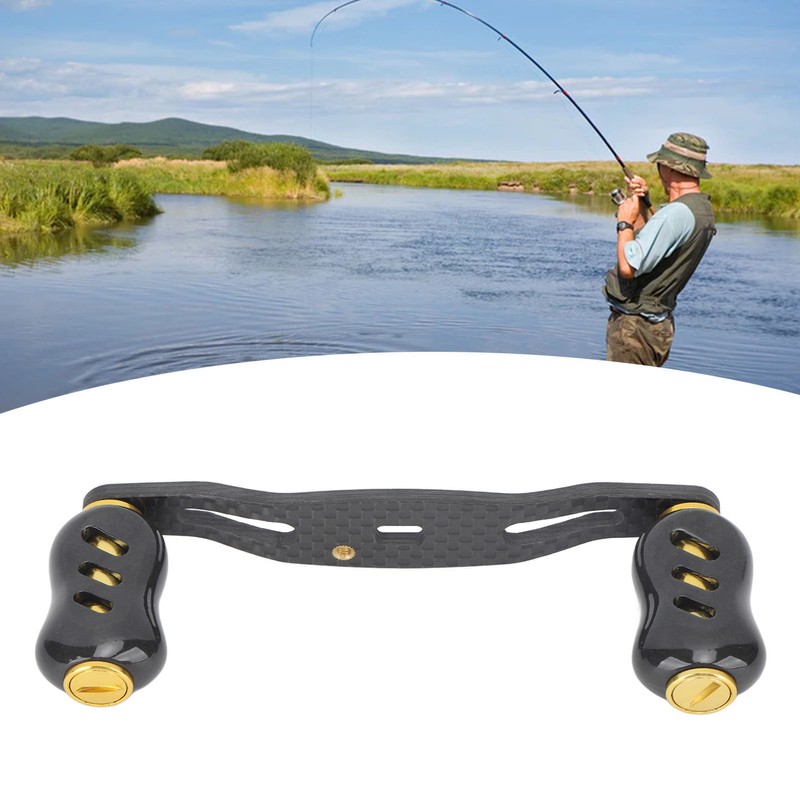 Fishing Reel Handle Carbon Fiber Double Handle Baitcasting Reel Rocker