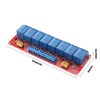 Walfront 5.6 × 2 × 0.7 Inch 8 Channel Relay