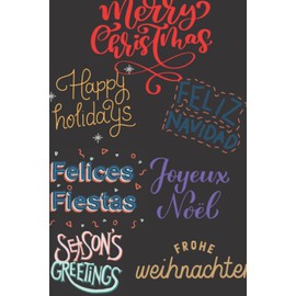 Christmas Journal/Notebook: Gift/Keepsake /Christmas Party Favor