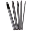 BQLZR Silver 1mm-5mm Heavy Duty Steel Leather Hollow Punch Hole