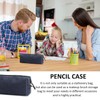 MEISO Large Capacity Pencil Case, Portable Pencil Case for Kids