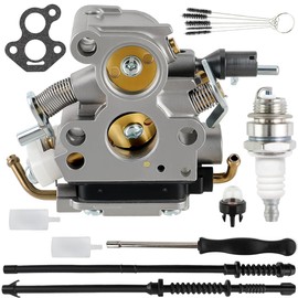 ZAMDOE 506450501 Carburettor for Husqvarna 140 135E 135 140E 435 440 435E 440 440E Chainsaw Parts for Jonsered CS2240 CS2240S CS410 for Craftsman 358381800 Replaces Zama Cama 11T-EL41A C1T-EL41