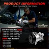 A/C Compressor with Clutch Fits for Dodge Caliber 2009-2012,Compatible with
