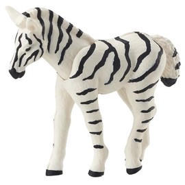Takara Tomy Ania AC-08 Zebra (Kids) Animal, Dinosaur, Realistic Moving Figure, Toy 3 Years Old, Toy Safety Standards Passed, ST Mark Certified, ANIA TAKARA TOMY
