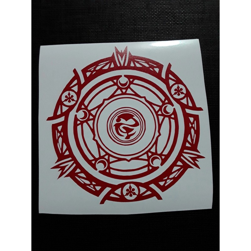 House of Gremory Seal Symbol Rias High School DxD Sticker