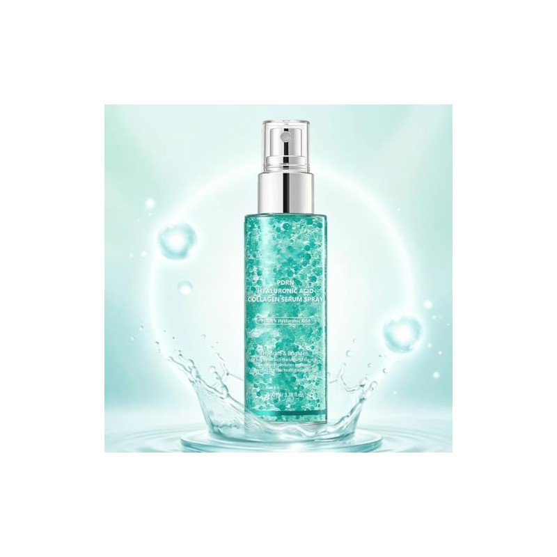 Collagen Glow Facial Serum Spray con Ácido Hialurónico, PDRN Bruma