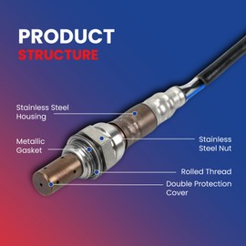 MOCA 2 Pcs Upstream Oxygen Sensors Fit 2001-2003 for Toyota Solara 3.0L & 2000-2004 for Toyota Avalon 3.0L & 2001 for Toyota Camry 3.0L & 2000-2001 for Lexus ES300 3.0L