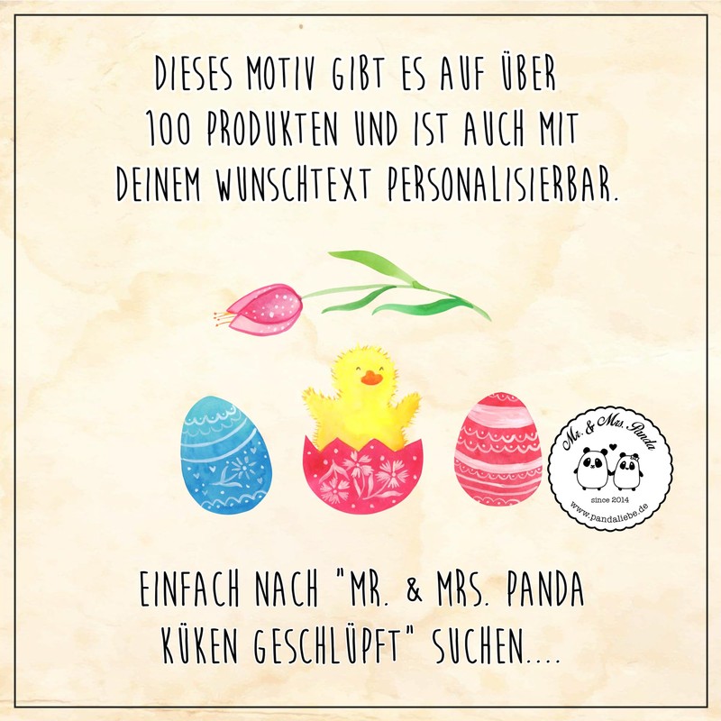 Mr. & Mrs. Panda Rectangular Key Ring Chick Hatch -