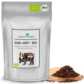 tea`s finest® Black Tea Earl Grey - Organic (100 g)