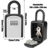 Diyife Key Safe with Shackle, Waterproof Key Cabinet Key Box