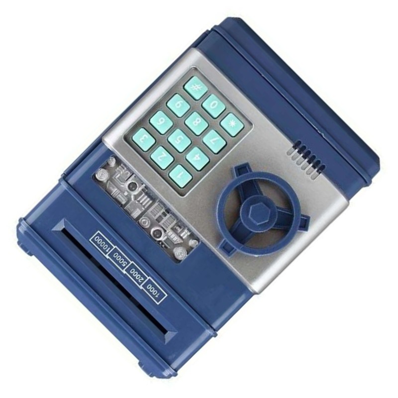 ATM Piggy Bank Password Electronic Money Saving Coin Bank Toy